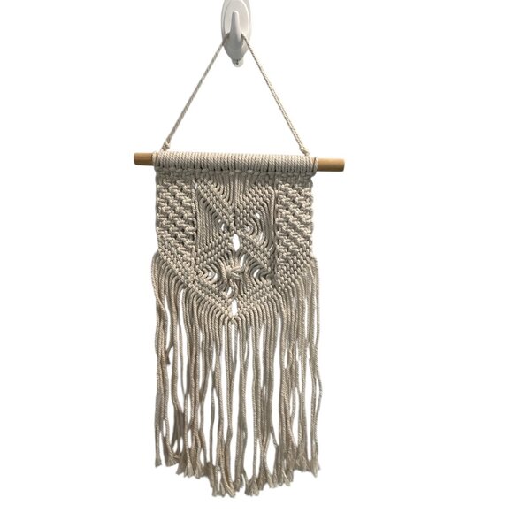 Boho Macramé Wall Hanging‎ Set - Boho Decor Set of 2 - Picture 3 of 3